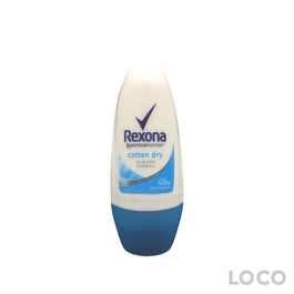 Rexona Women Roll On Cotton Dry 72H 45ml - Deodorant